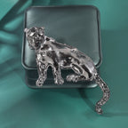 Leopard Rhinestone Brooch PA4813