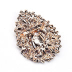 Teardrop Rhinestone Brooch PA4939