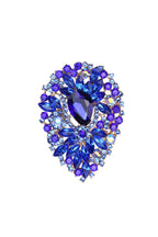 Teardrop Rhinestone Brooch PA4939
