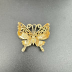 Butterfly Rhinestone Brooch PA5005