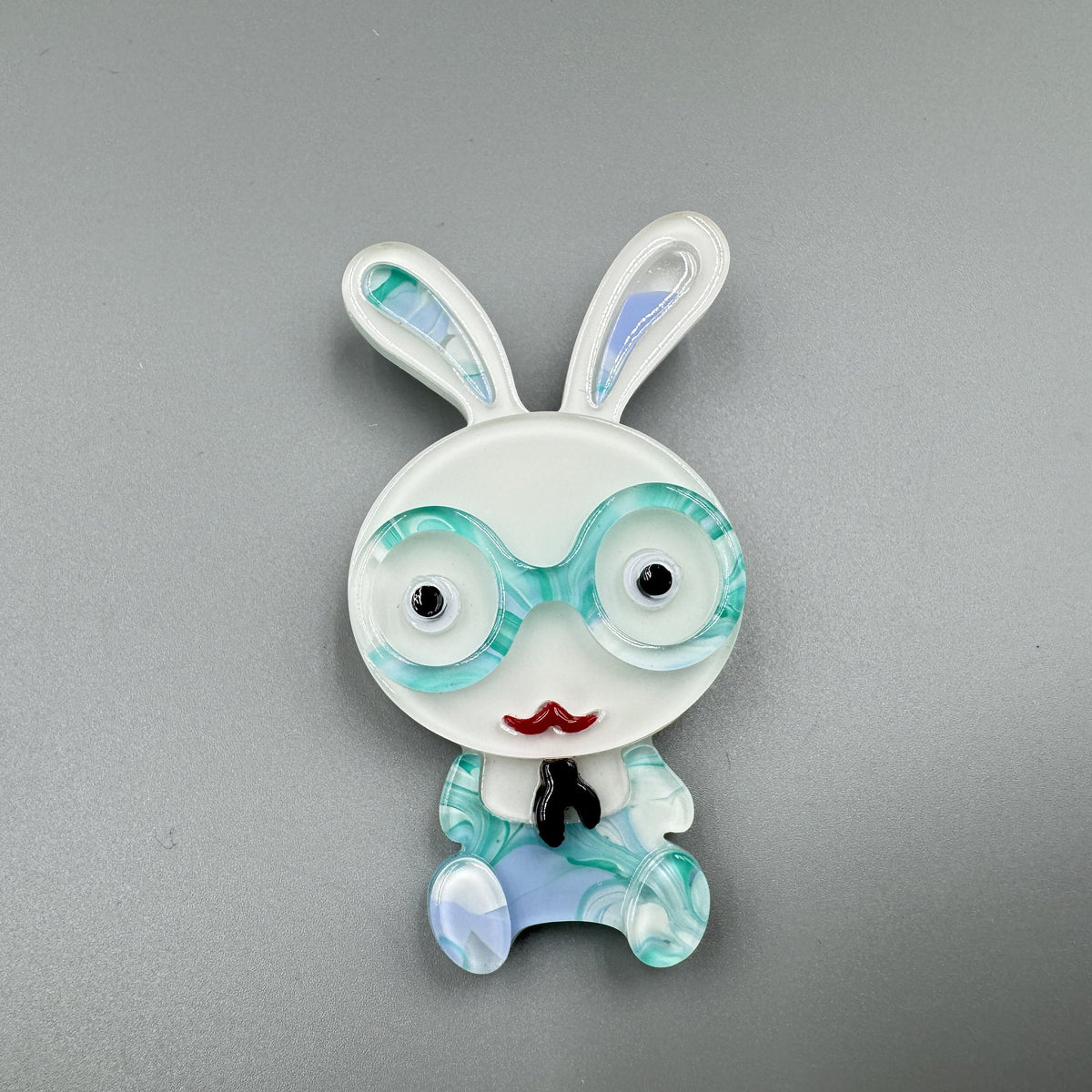 Easter Bunny Acrylic Brooch PA5016