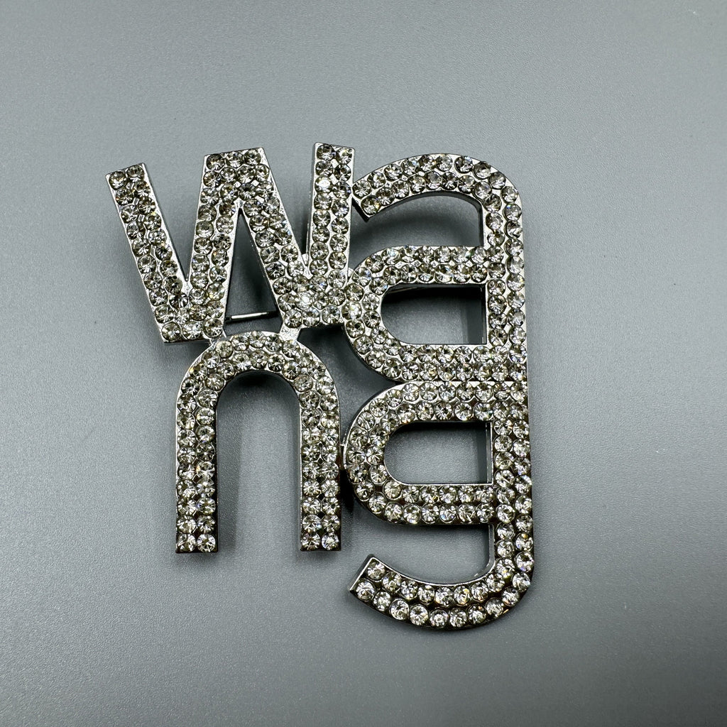 WANG Rhinestone Brooch PA5179