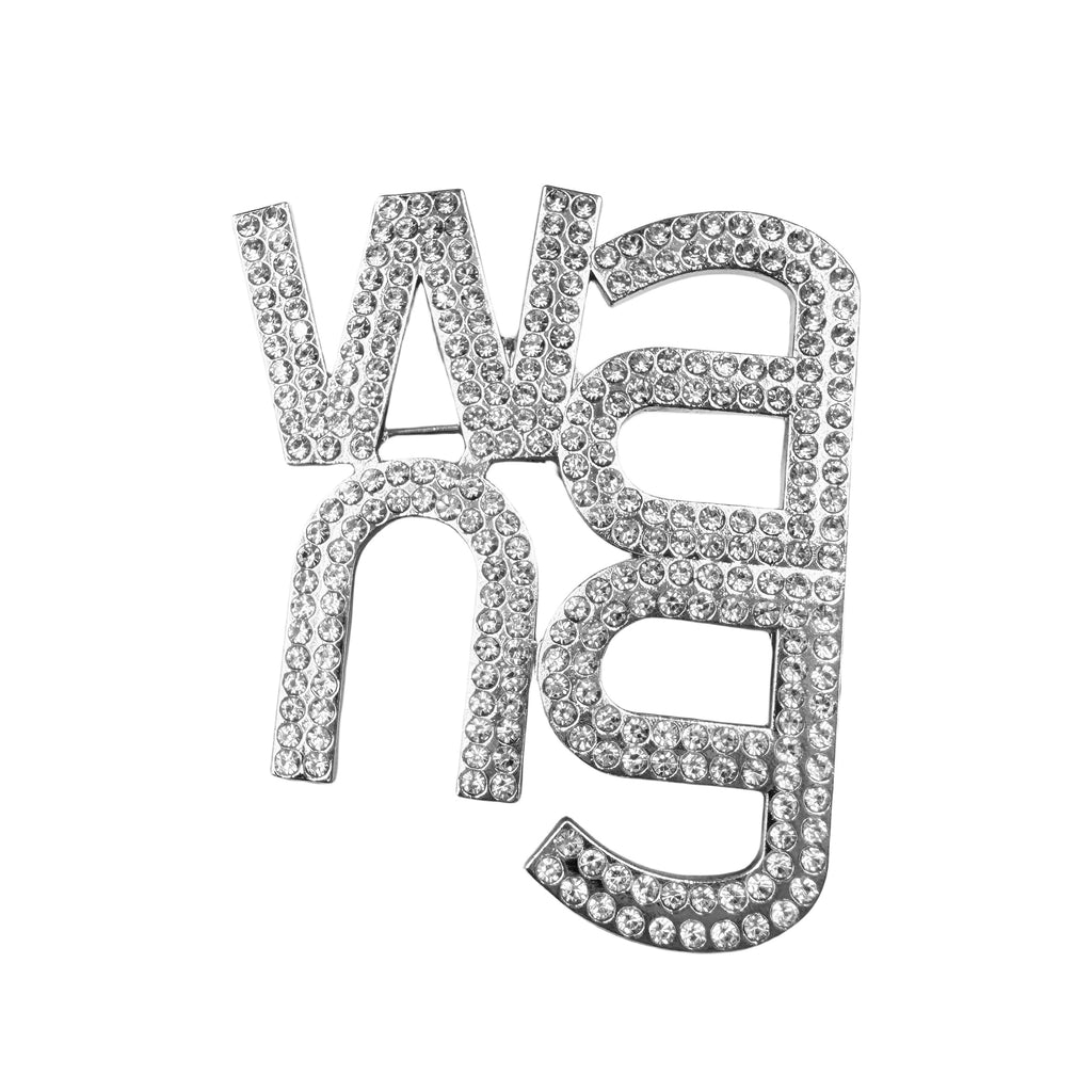 WANG Rhinestone Brooch PA5179