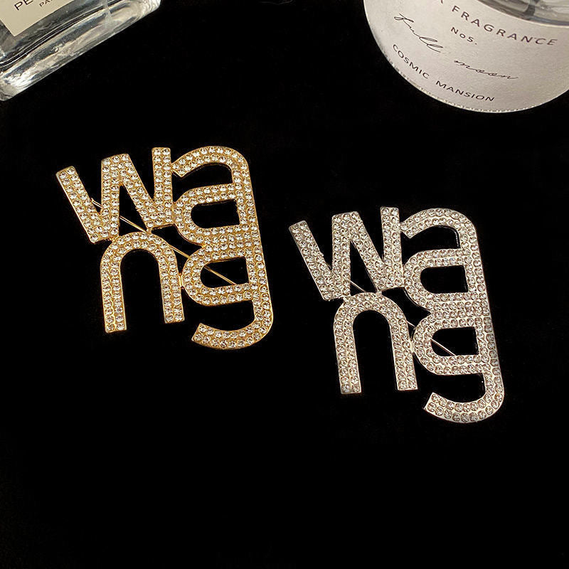 WANG Rhinestone Brooch PA5179