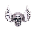Winged Skull Bones Brooch PA5212