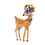Christmas Baby Deer Enamel Brooch PA5324