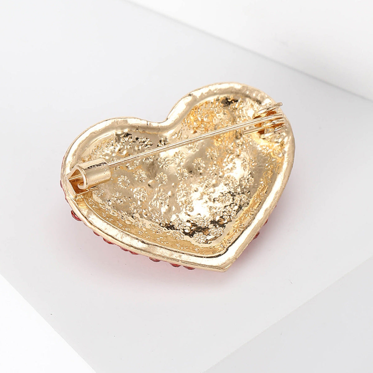 Valentine's Day Heart Shaped Brooch PA5353 - view 10