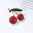 Cherry Drop Oil Brooch PA5424 - view 4