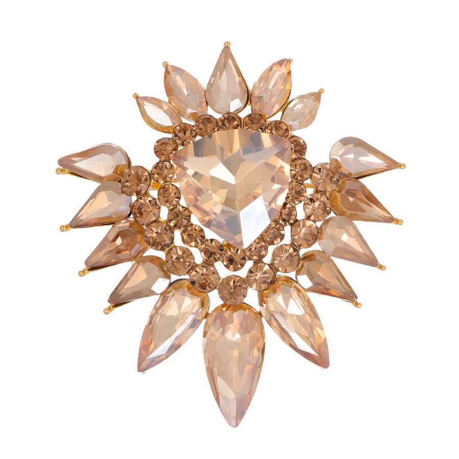 Butterfly Alloy Rhinestone Brooch PA5803