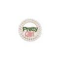 Alphabet Alloy Brooch PA5980