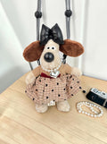 Dog Plush Crossbody Lanyard PC5691