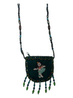 Hula Girl Velvet Mini Necklace Charm Bag V0704-Girl - view 2