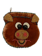 Pig Velvet Coin Purse V0701 - view 13