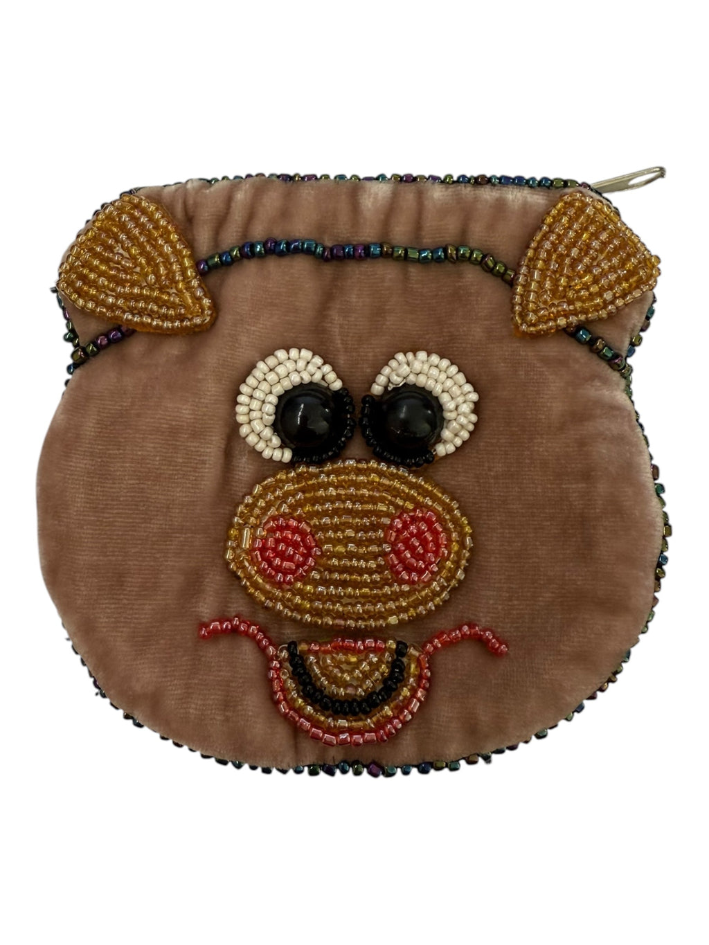 Pig Velvet Coin Purse V0701 - view 10