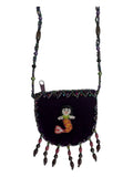 Mermaid Velvet Mini Necklace Charm Bag V0704-Mermaid - view 2