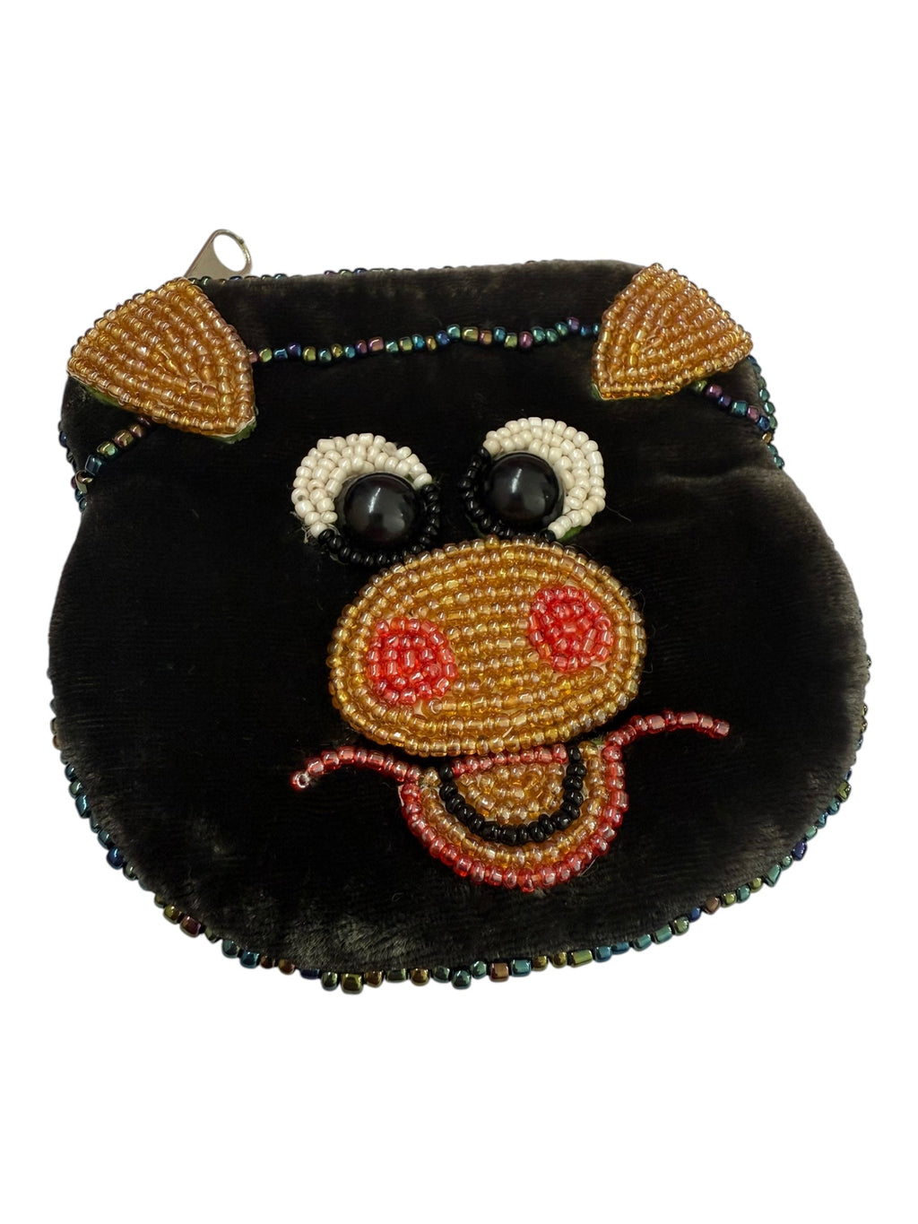 Pig Velvet Coin Purse V0701 - view 6