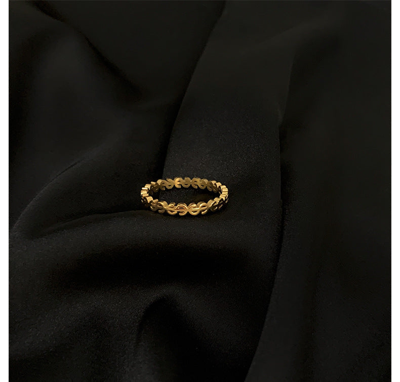Dollar Stainless Steel Rings R1782