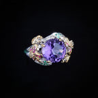 Floral Cubic Zirconia Rings R2391