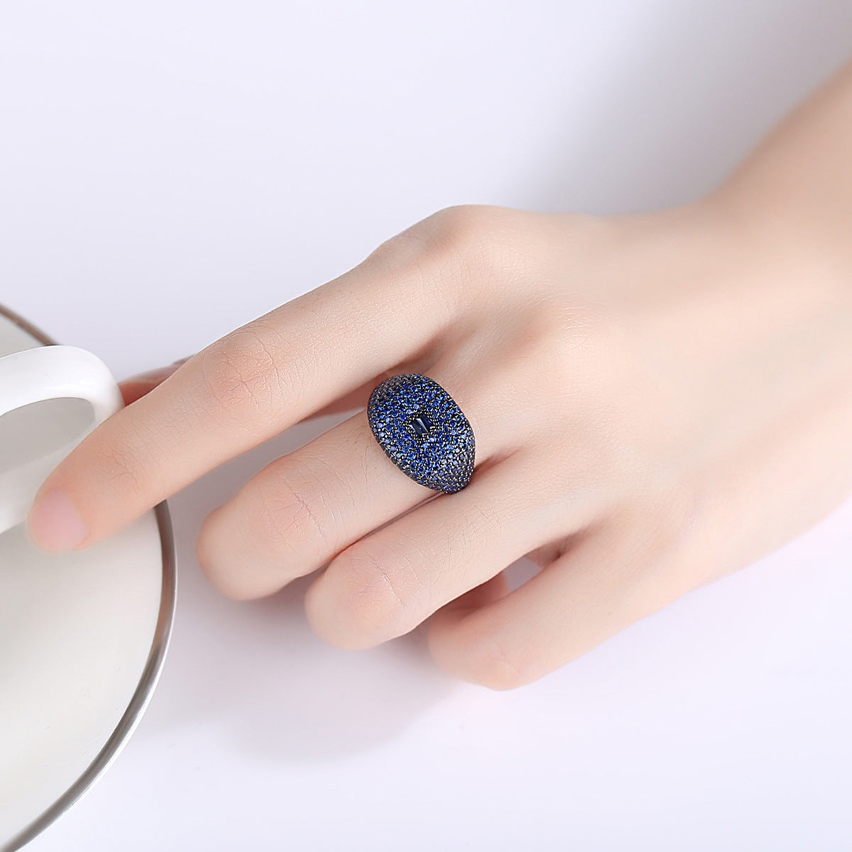 Cubic Zirconia Rings R2403