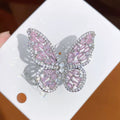 Butterfly Cubic Zirconia Rings R2496