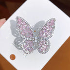 Butterfly Cubic Zirconia Rings R2496