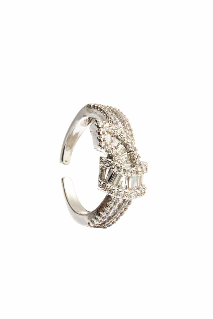 Alloy Cubic Zirconia Ring R2635