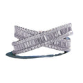 Double Ring Alloy Cubic Zirconia Ring R2659