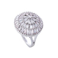 Circle Cubic Zirconia Ring R2728