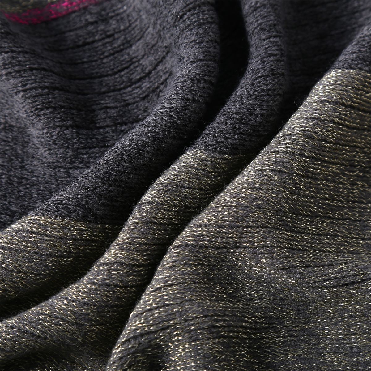 Striped Knit Scarves Cloak S0167