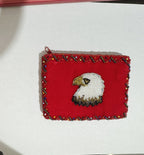 Eagle Rectangular Velvet Coin Purse V0701 - view 10