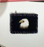 Eagle Rectangular Velvet Coin Purse V0701 - view 14