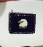 Eagle Rectangular Velvet Coin Purse V0701 - view 16