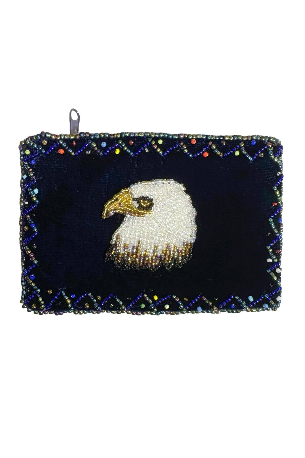 Eagle Rectangular Velvet Coin Purse V0701 - view 5