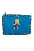 Mermaid Rectangular Velvet Coin Purse V0701 - view 11
