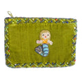 Mermaid Rectangular Velvet Coin Purse V0701 - view 9