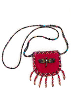 Dragonfly Velvet Mini Necklace Charm Bag V0704-Dragonfly - view 2