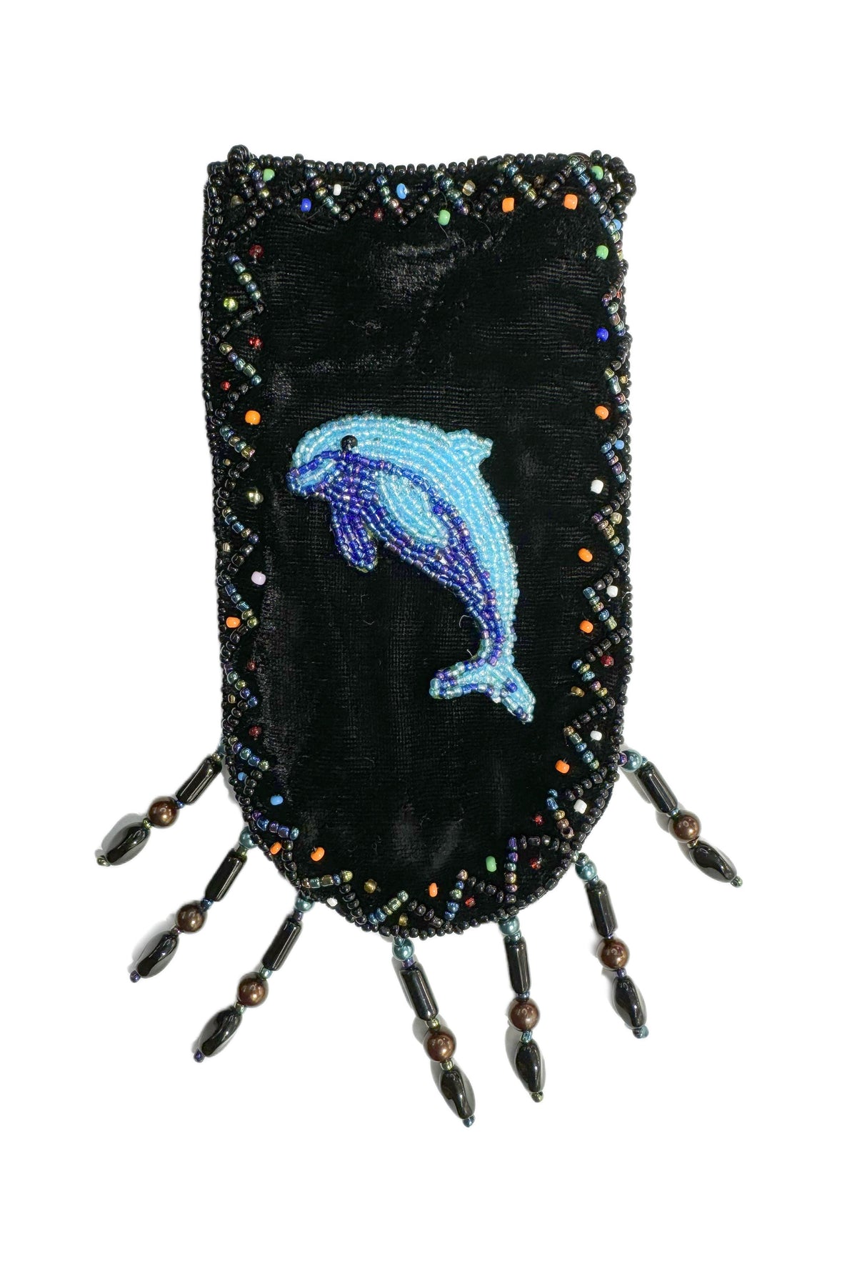 Credit Card Holder Crossbody Bag with Strap V0710 - Dolphin - view 4