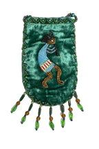 Credit Card Holder CrossBody Bag With Strap V0710 - Kokopelli - view 4
