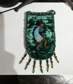 Credit Card Holder CrossBody Bag With Strap V0710 - Kokopelli - view 18