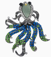 Fish Alloy Brooch PA6378