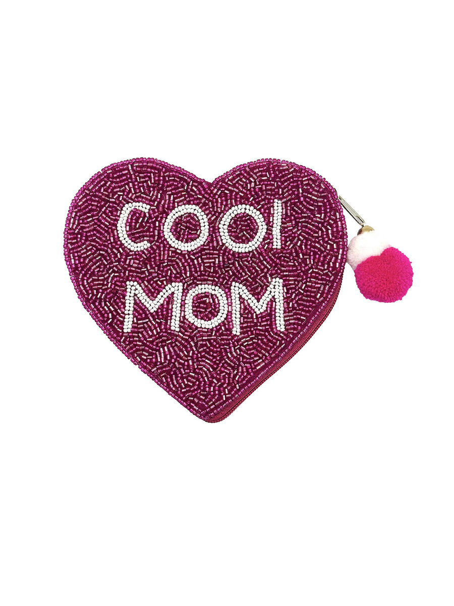 Cool Mom Beaded Pouch LAC-CP-1354