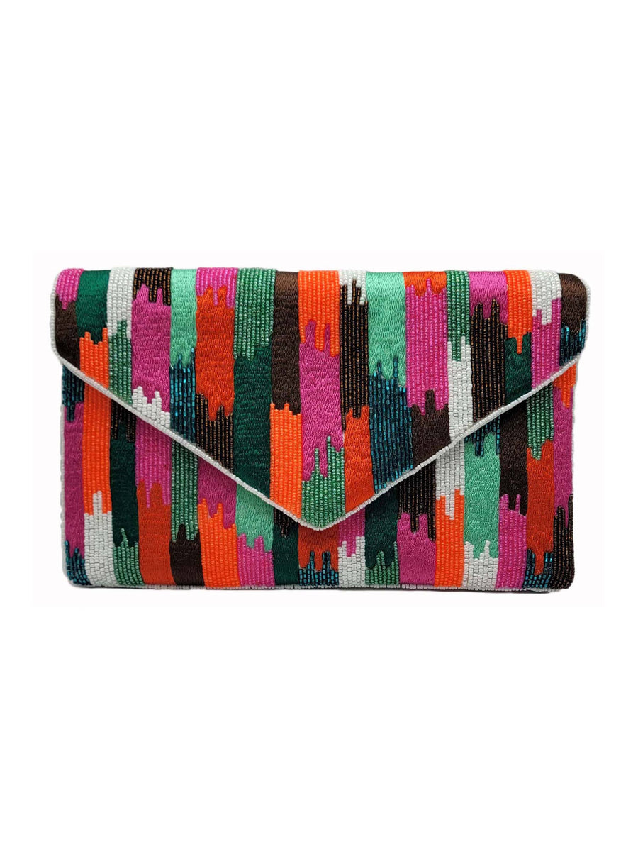 Embroidered Clutch LAC-SS-654