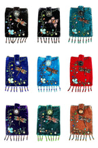 Dragonfly Rectangular Velvet Crossbody VBG15 - view 6