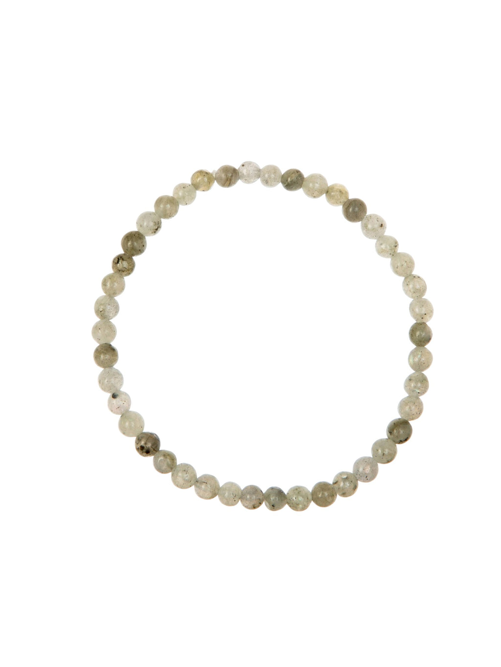 Labradorite Stone Stretch Bracelet B2050-4MM - view 6