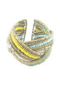 Seed Beaded Cuff Bracelet B1826