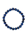 Blue Tiger Eye Stone Stretch Bracelet B2970-8MM