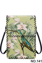 Floral Woodpecker Printed Crossbody HB0580 - No. 141 - view 2