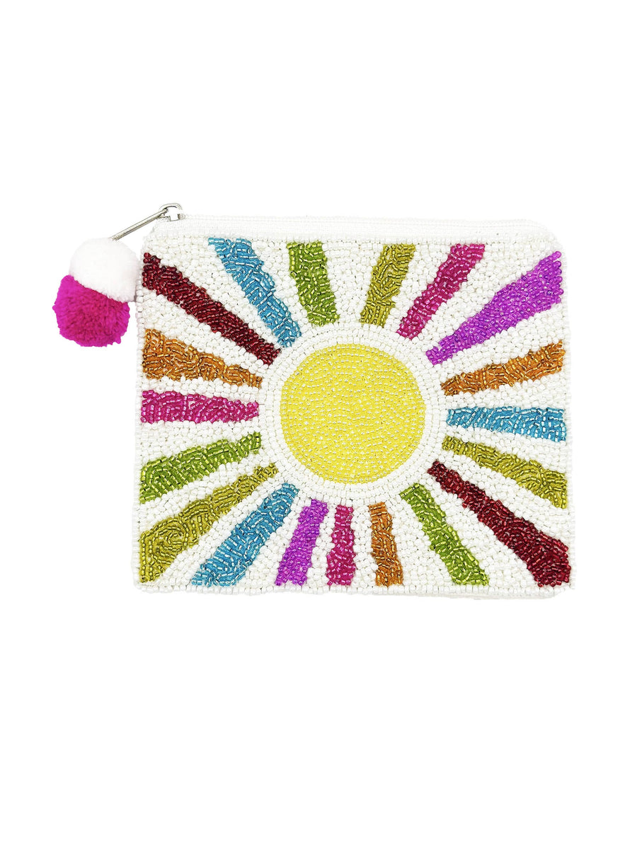 Sunshine Beaded Pouch LAC-CP-1366