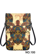 Sea Turtle Print Crossbody HB0580 - No. 100