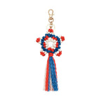 Star Braided Tassel Keychain K1275 - view 4